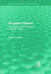 Economic Studies (Routledge Revivals) cover