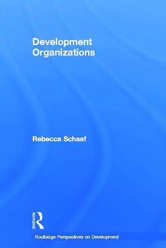 Development Organizations cover