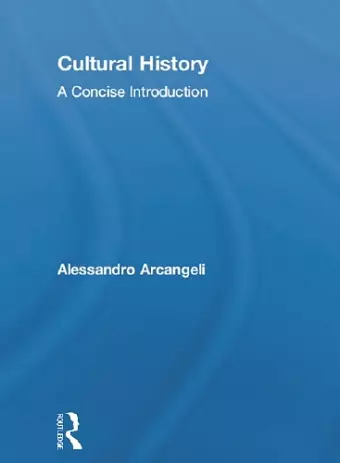 Cultural History cover