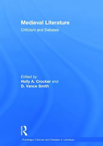 Medieval Literature cover