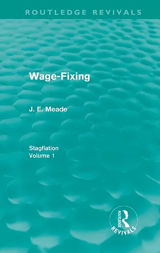 Wage-Fixing (Routledge Revivals) cover