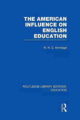American Influence on English Education cover
