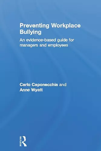 Preventing Workplace Bullying cover