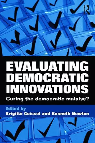 Evaluating Democratic Innovations cover