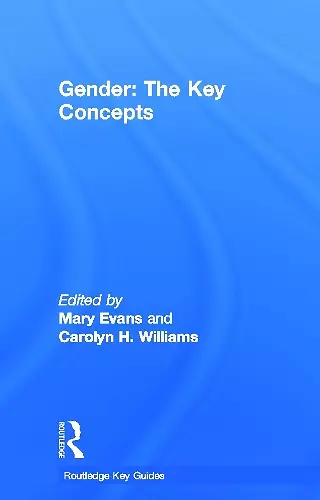 Gender: The Key Concepts cover