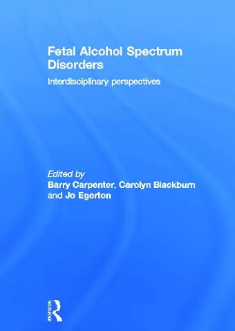 Fetal Alcohol Spectrum Disorders cover