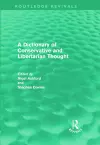 A Dictionary of Conservative and Libertarian Thought (Routledge Revivals) cover