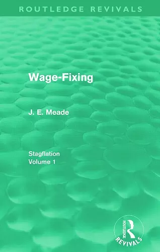Wage-Fixing (Routledge Revivals) cover