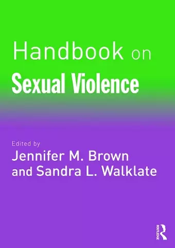 Handbook on Sexual Violence cover