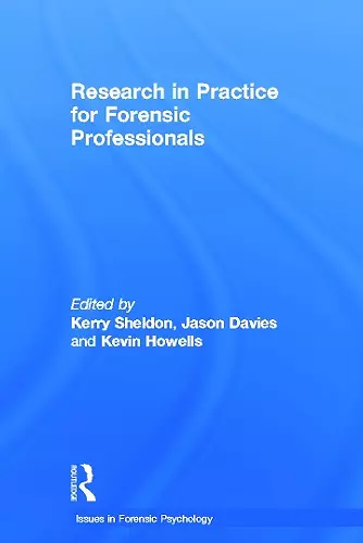 Research in Practice for Forensic Professionals cover