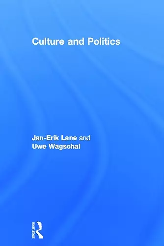 Culture and Politics cover