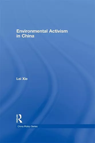 Environmental Activism in China cover