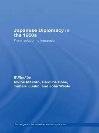 Japanese Diplomacy in the 1950s cover