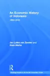 An Economic History of Indonesia cover