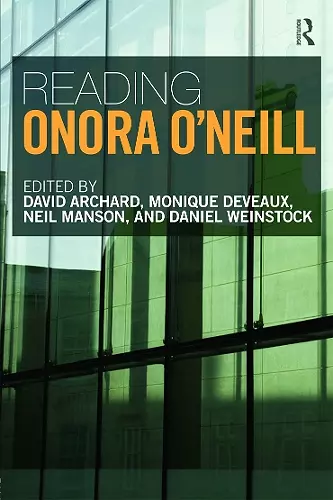 Reading Onora O'Neill cover