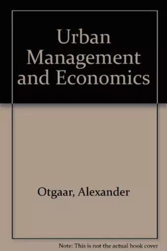 Urban Management and Economics cover