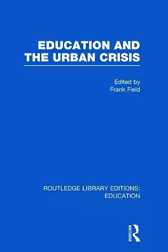 Education and the Urban Crisis cover