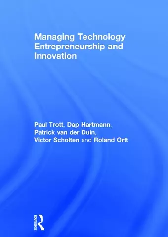 Managing Technology Entrepreneurship and Innovation cover