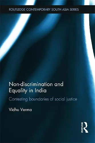 Non-discrimination and Equality in India cover