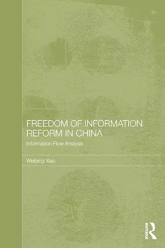 Freedom of Information Reform in China cover