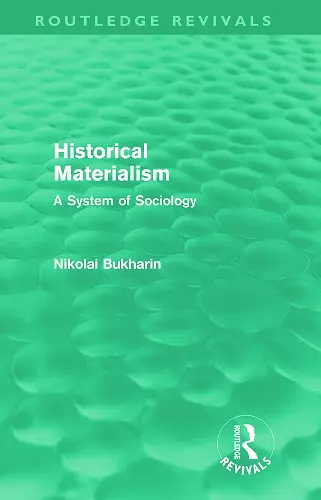 Historical Materialism cover