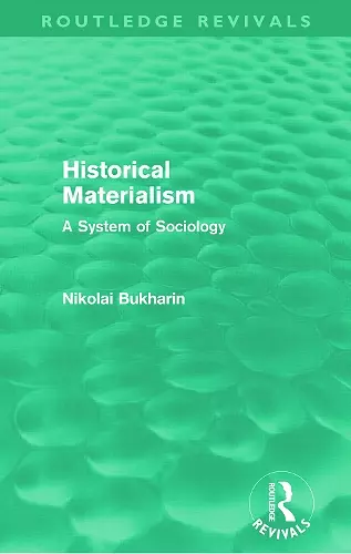 Historical Materialism cover