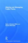 Making and Managing Public Policy cover