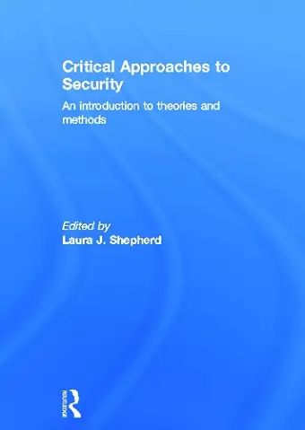 Critical Approaches to Security cover