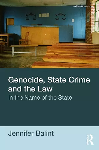 Genocide, State Crime, and the Law cover