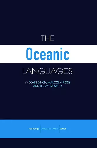 The Oceanic Languages cover