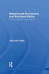 Behavioural Economics and Business Ethics cover