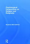 Psychological Perspectives on Religion and Religiosity cover