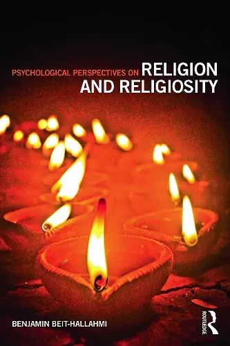 Psychological Perspectives on Religion and Religiosity cover