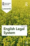 English Legal System Lawcards 2012-2013 cover