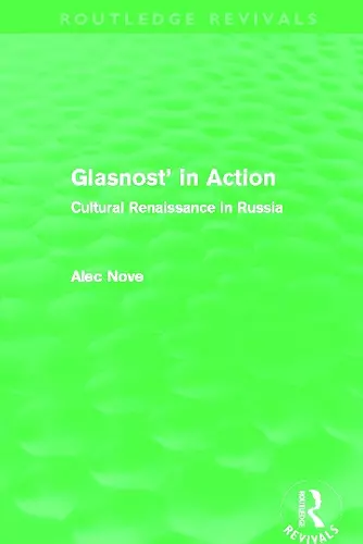 Glasnost in Action (Routledge Revivals) cover