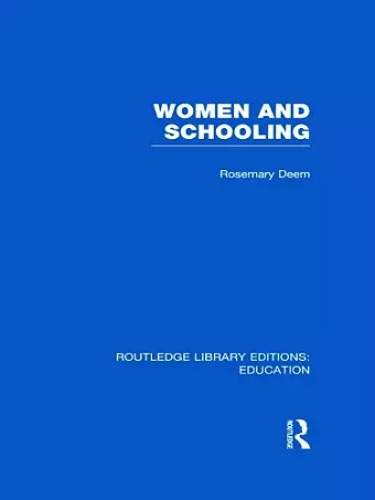 Women & Schooling cover