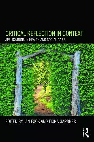 Critical Reflection in Context cover