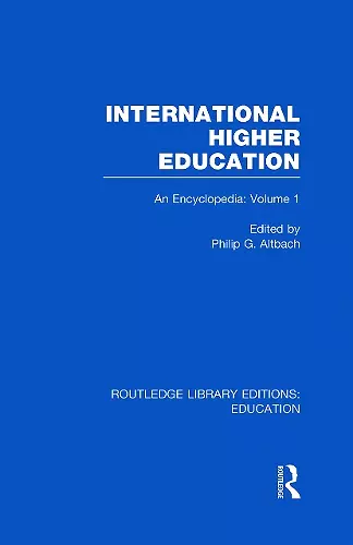 International Higher Education Volume 1 cover