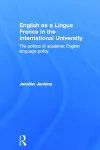 English as a Lingua Franca in the International University cover