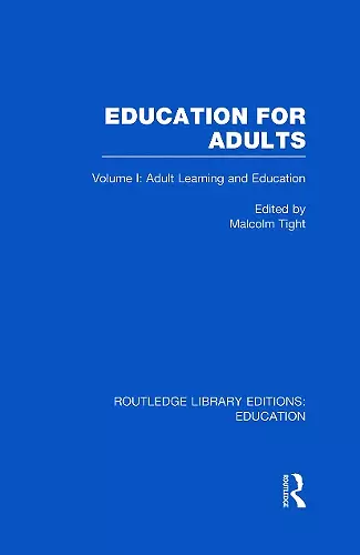 Education for Adults cover