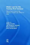 Water Law for the Twenty-First Century cover