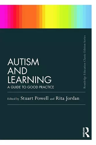 Autism and Learning (Classic Edition) cover