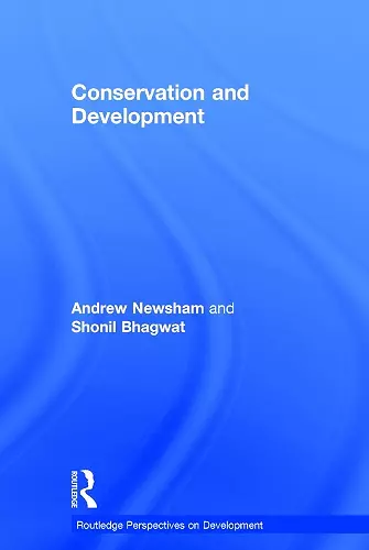 Conservation and Development cover