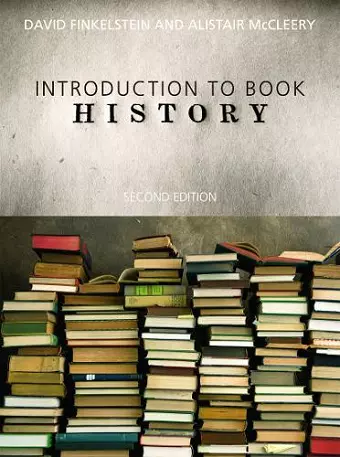 Introduction to Book History cover