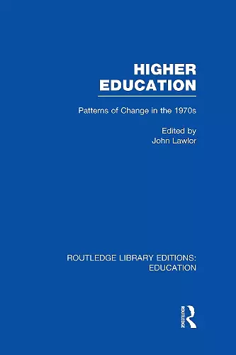 Higher Education cover