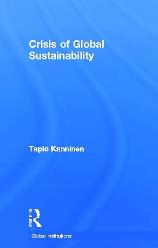 Crisis of Global Sustainability cover