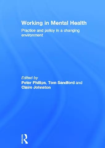 Working in Mental Health cover