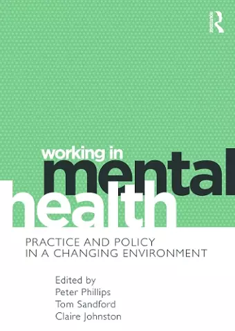 Working in Mental Health cover