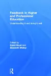 Feedback in Higher and Professional Education cover