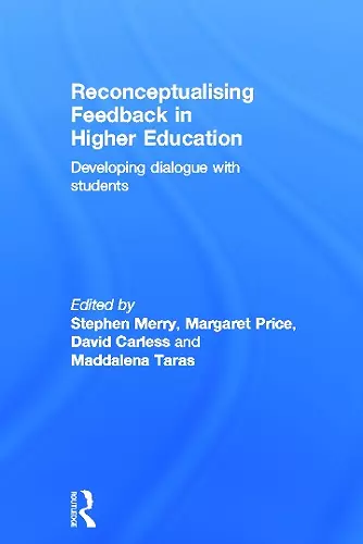 Reconceptualising Feedback in Higher Education cover